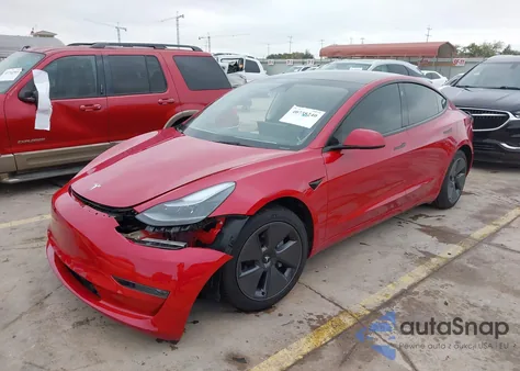 2023 Tesla Model 3 Rear-Wheel Drive from USA, damaged, VIN 5YJ3E1EA4PF714537